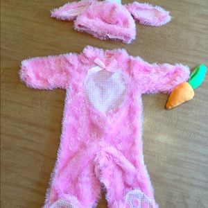EUC Pink Baby Bunny Costume